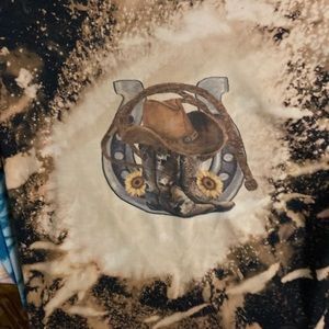 Acid washed xl sublimated tee